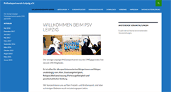 Desktop Screenshot of polizeisportverein-leipzig.de